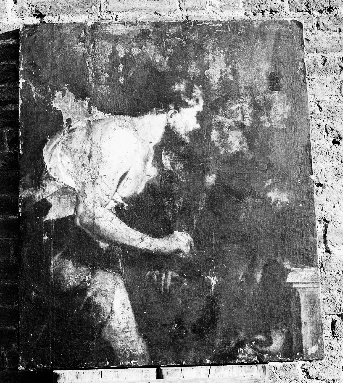 Prometeo anima l'uomo col fuoco rubato agli dei (dipinto, opera isolata) di Luchi Giuseppe Antonio detto Diecimino (sec. XVIII)