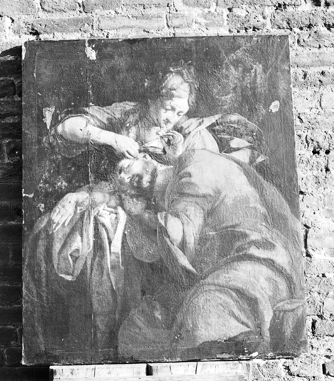 SANSONE E DALILA (?) (dipinto, opera isolata) di Luchi Giuseppe Antonio detto Diecimino (sec. XVIII)