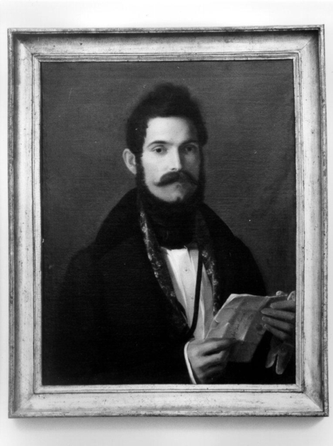 Ritratto di Carlo Pucci, Ritratto virile (dipinto) di Landucci Nicolao (sec. XIX)