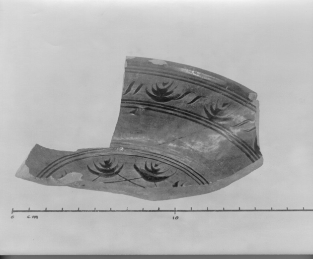 scodella, frammento - bottega italiana (secc. XV/ XVI)