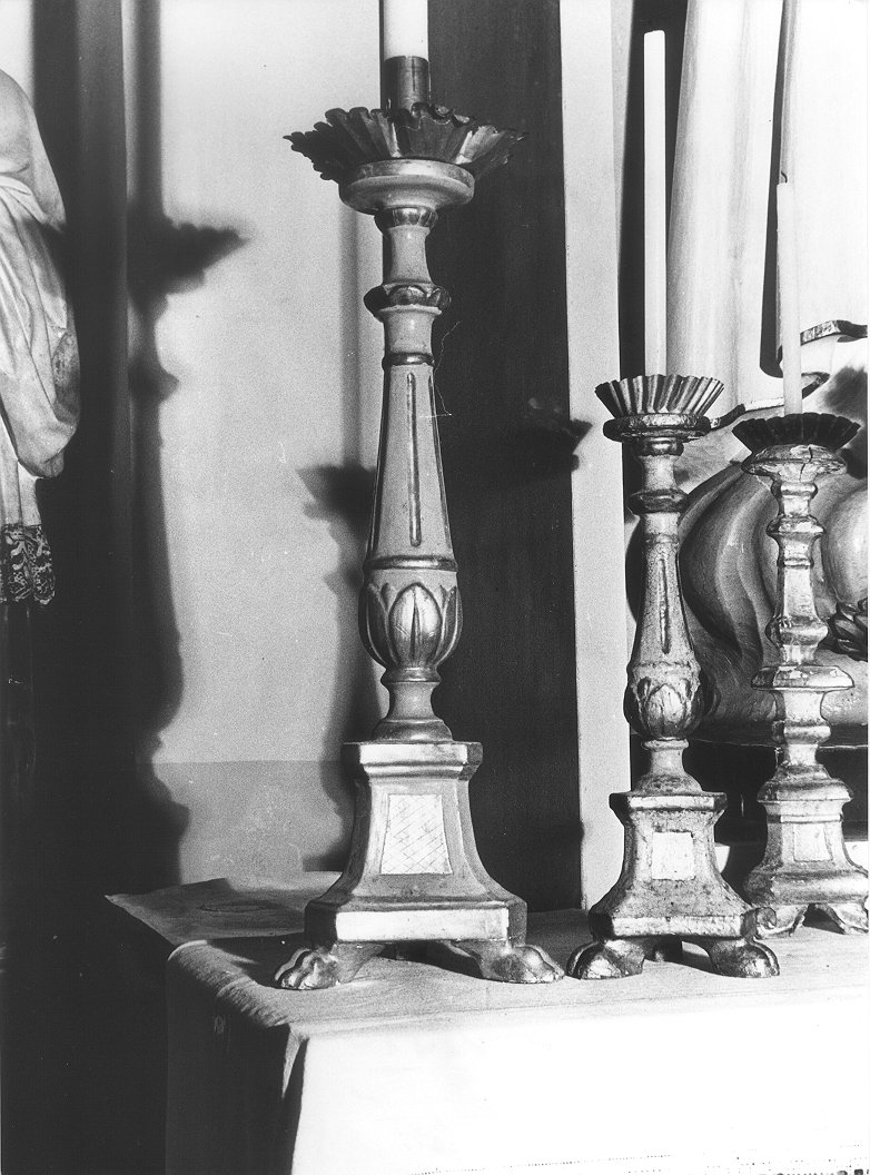 candeliere, serie - ambito toscano (inizio sec. XIX)
