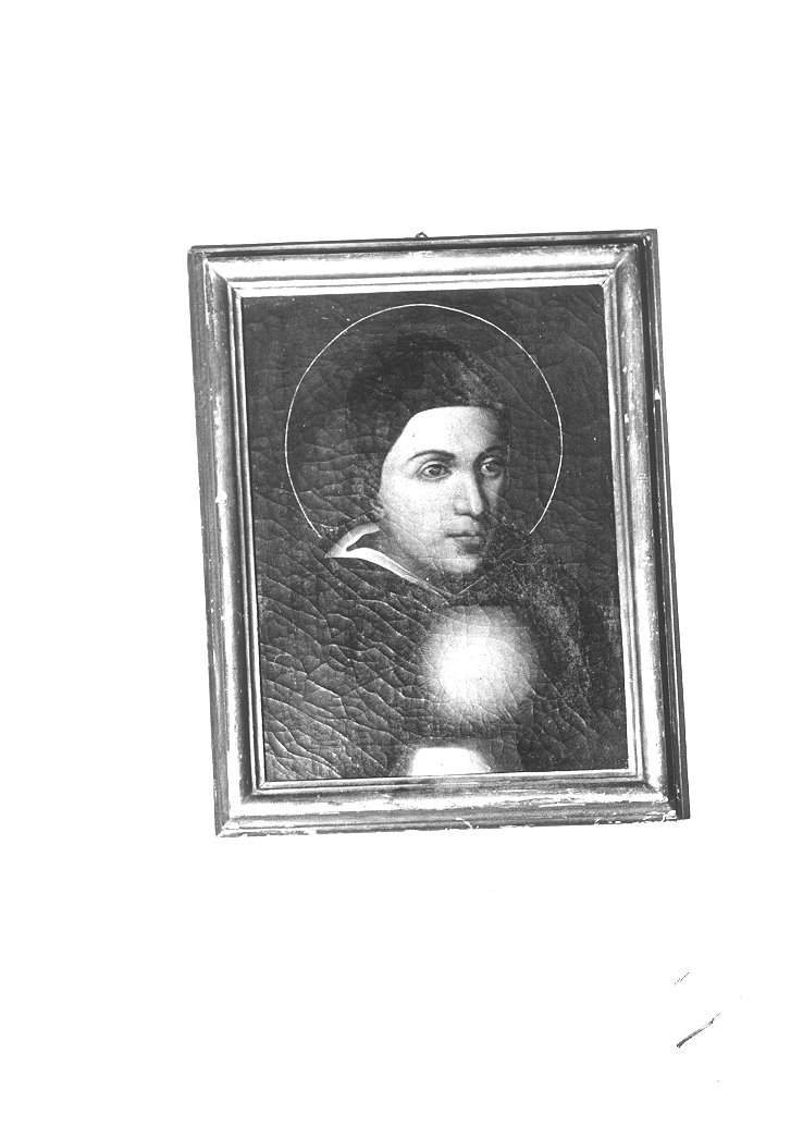 SAN TOMMASO D'AQUINO (dipinto) - ambito italiano (inizio sec. XIX)