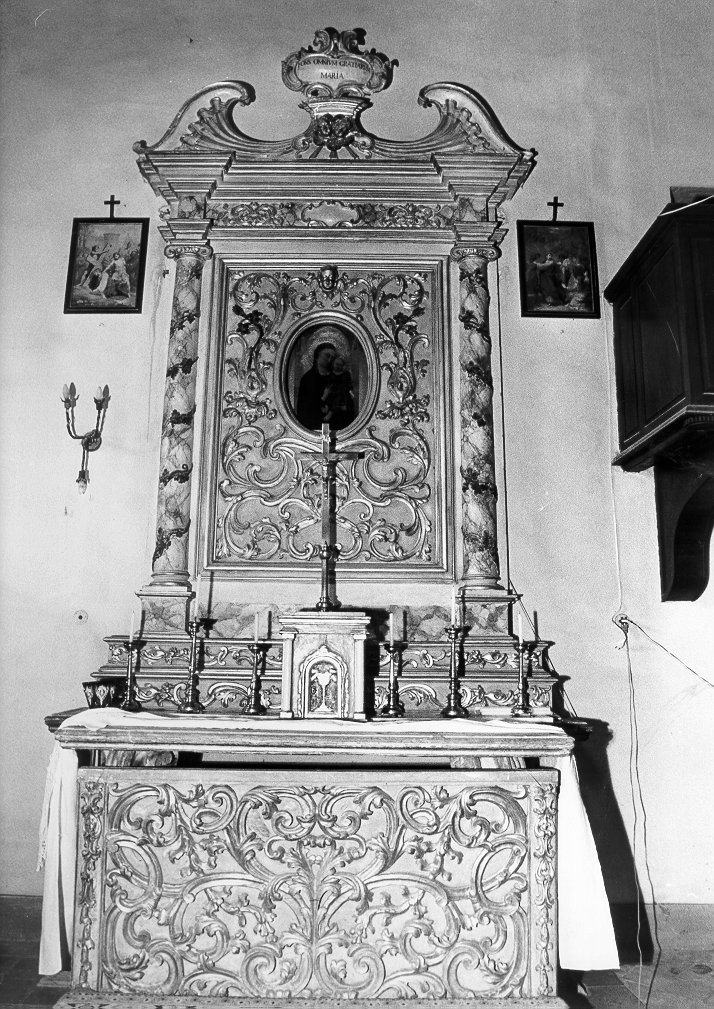 altare - ambito toscano (fine sec. XVIII)