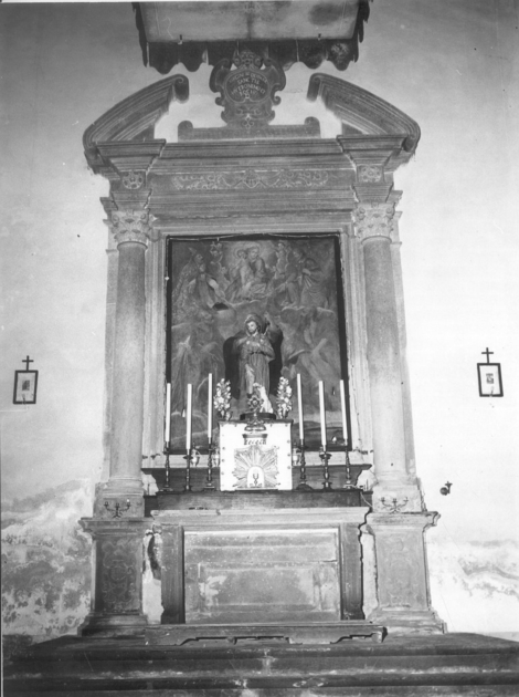 altare - bottega italiana (sec. XVII, sec. XX)