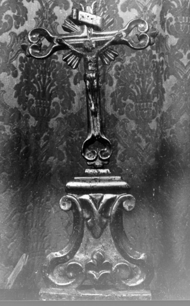 croce processionale - bottega toscana (sec. XIX)
