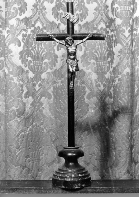 croce processionale - bottega toscana (sec. XIX)