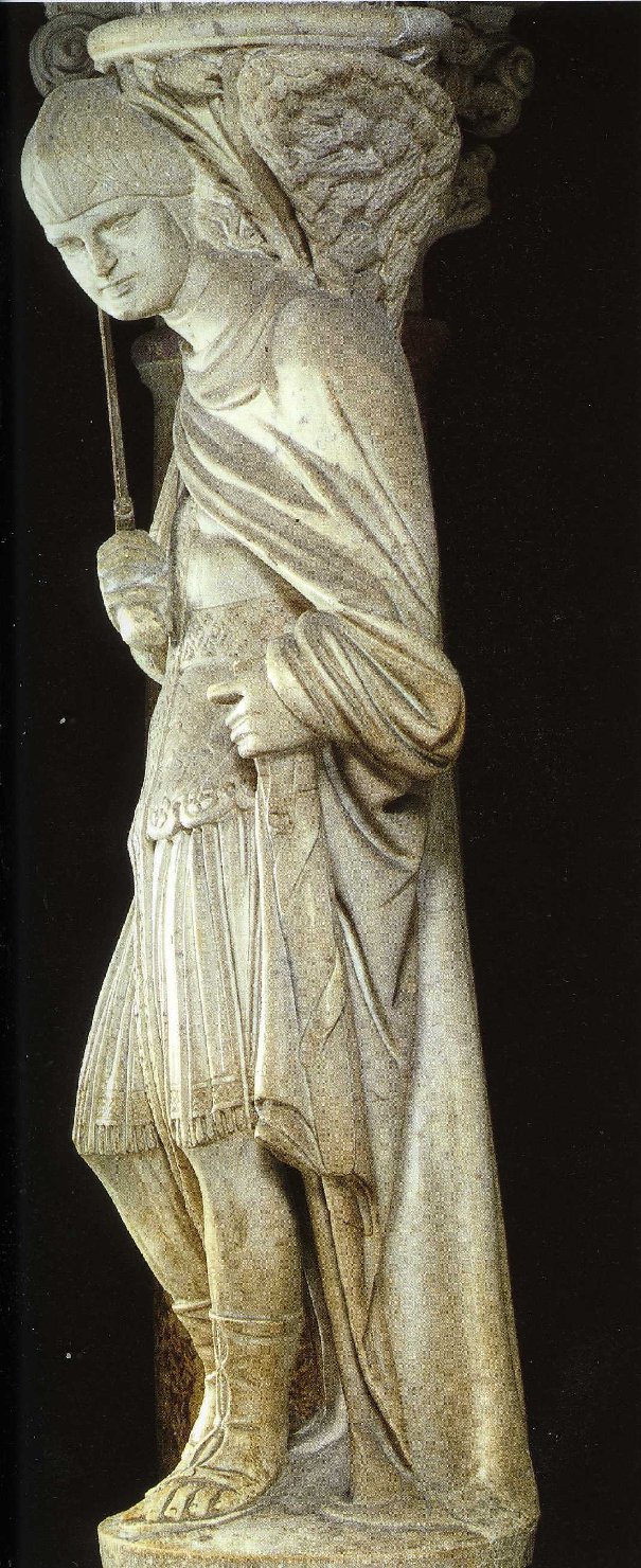 San Michele Arcangelo (statua) di Giovanni Pisano (sec. XIV)