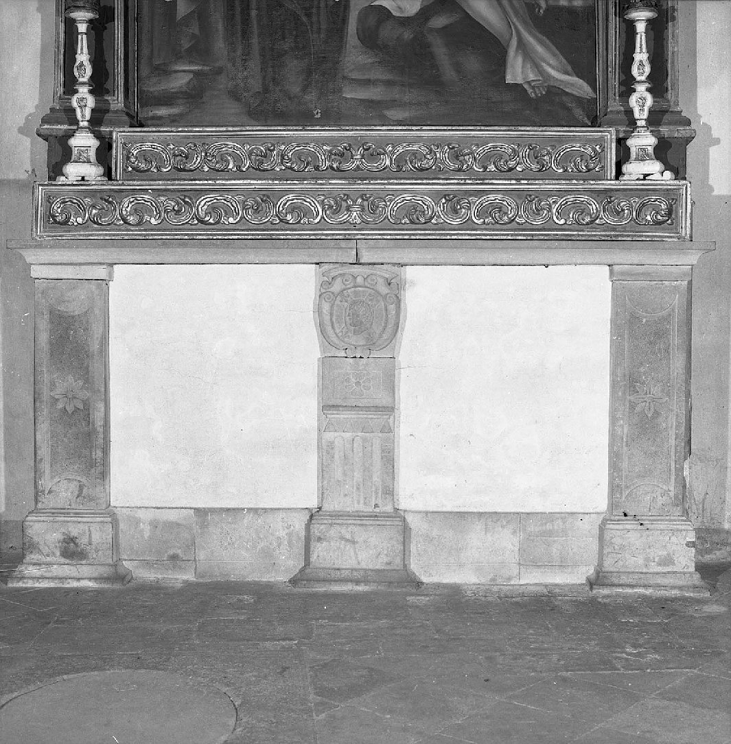 altare, opera isolata - bottega toscana (sec. XVI)