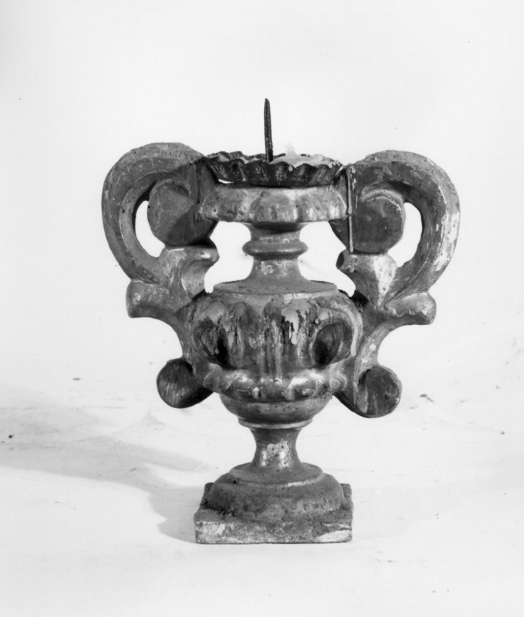 vaso d'altare per composizione floreale, opera isolata - bottega toscana (sec. XVIII)