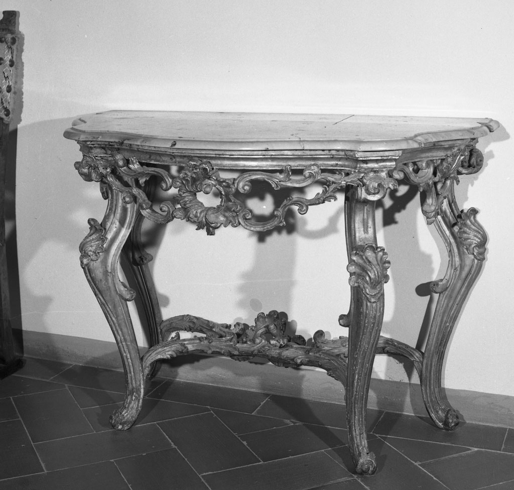 console, opera isolata - bottega veneziana (primo quarto sec. XVIII)