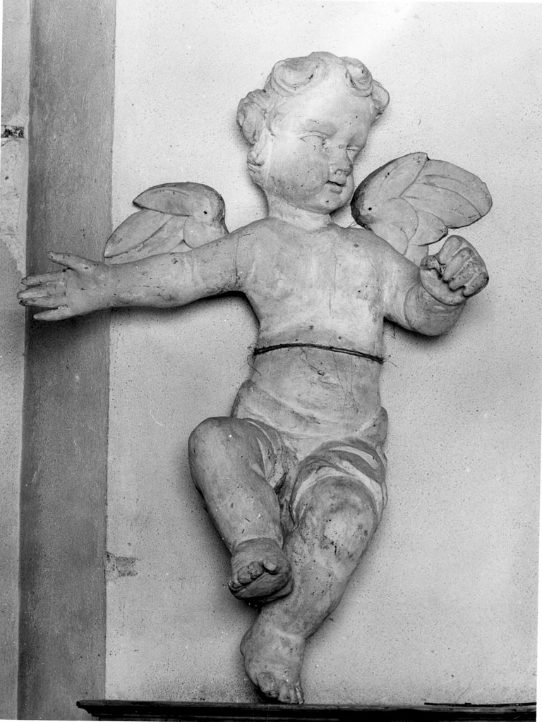 putto alato (statua, coppia) - bottega toscana (fine/inizio secc. XIX/ XX)