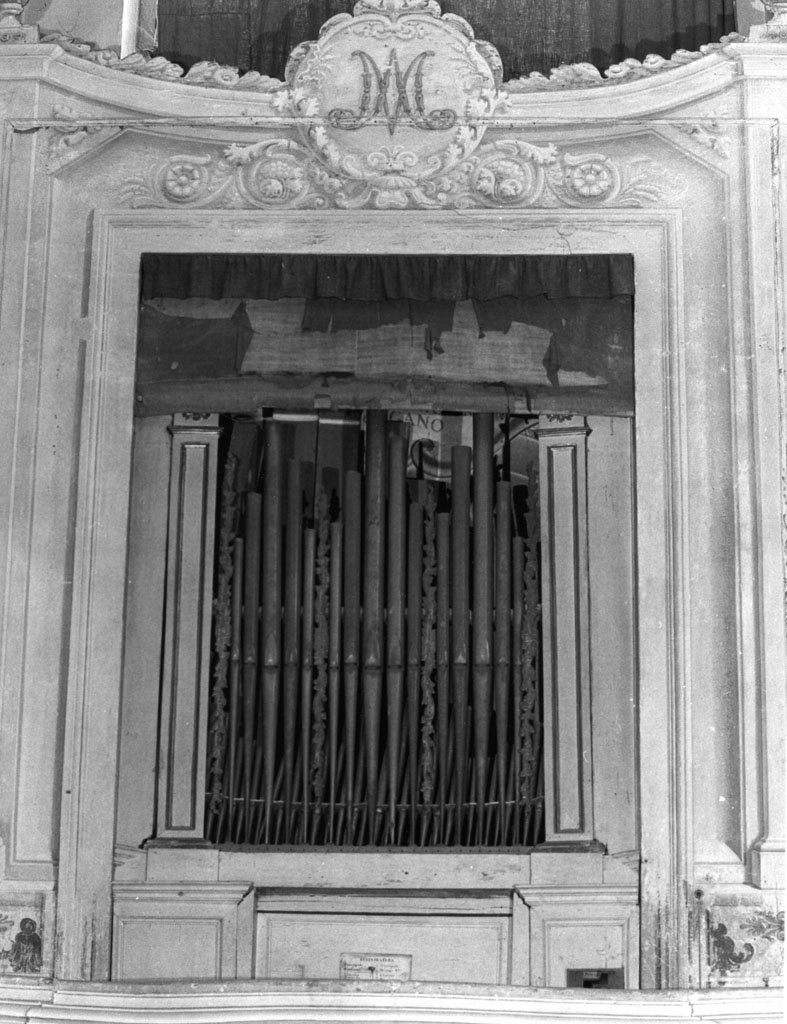cassa d'organo, opera isolata - bottega toscana (sec. XIX)