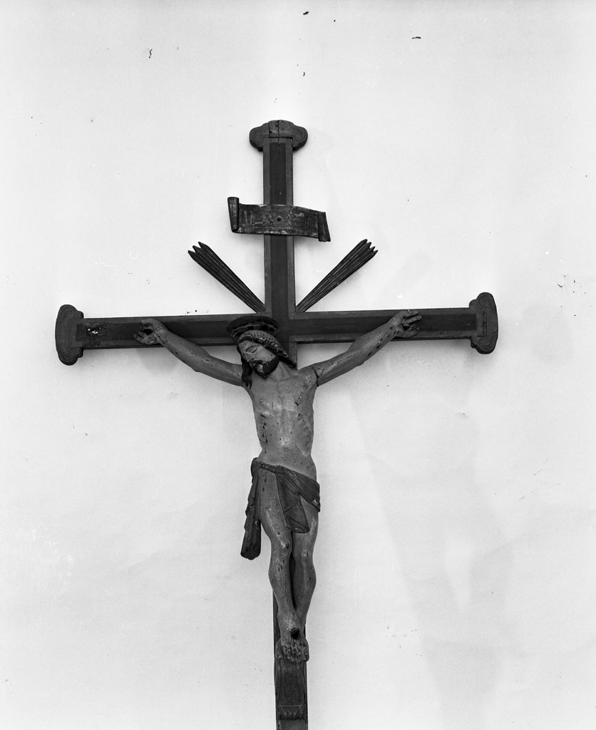 croce da parete - bottega cortonese (fine sec. XVIII)