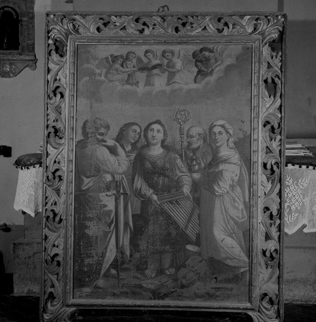 Santa Cecilia (dipinto) - ambito toscano (metà sec. XVII)