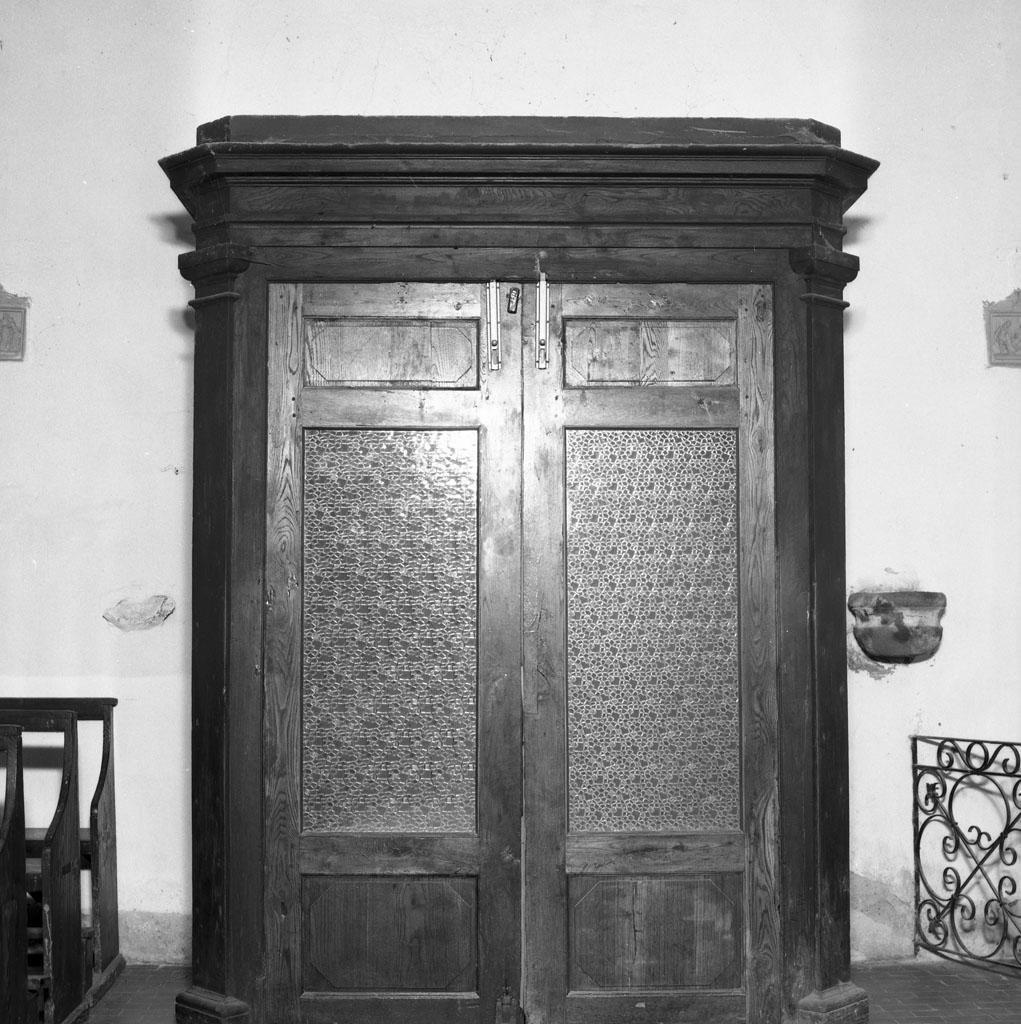 portale maggiore - bottega toscana (fine/inizio secc. XIX/ XX)