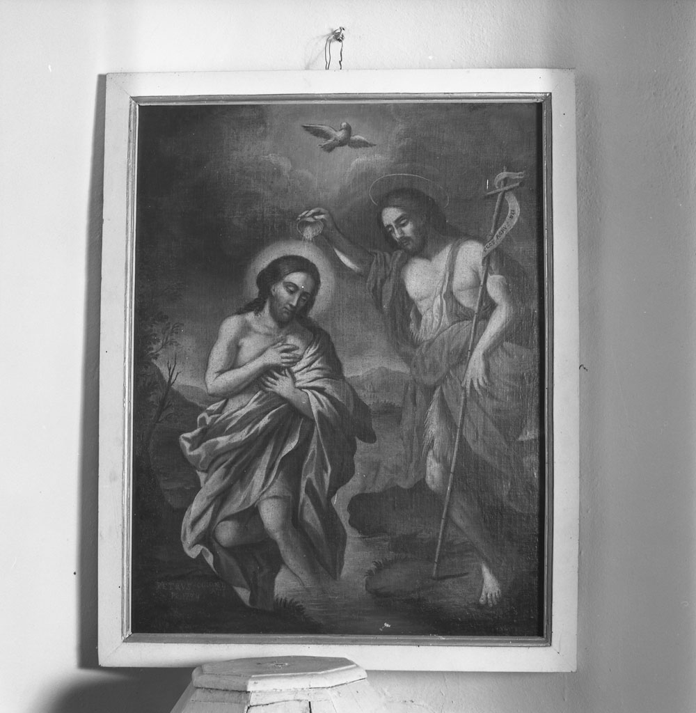 battesimo di Cristo (dipinto) di Colombati Pietro (sec. XVIII)