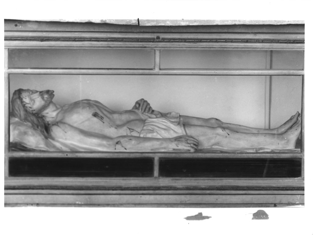 Cristo morto (statua processionale) - bottega toscana (seconda metà sec. XVIII)