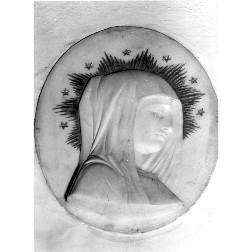 Madonna (rilievo) di Raffaello Nannini (sec. XIX, sec. XIX, sec. XX)