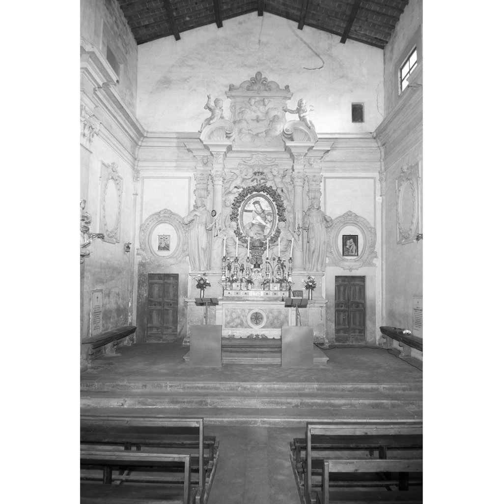 altare maggiore - bottega aretina (sec. XVII)