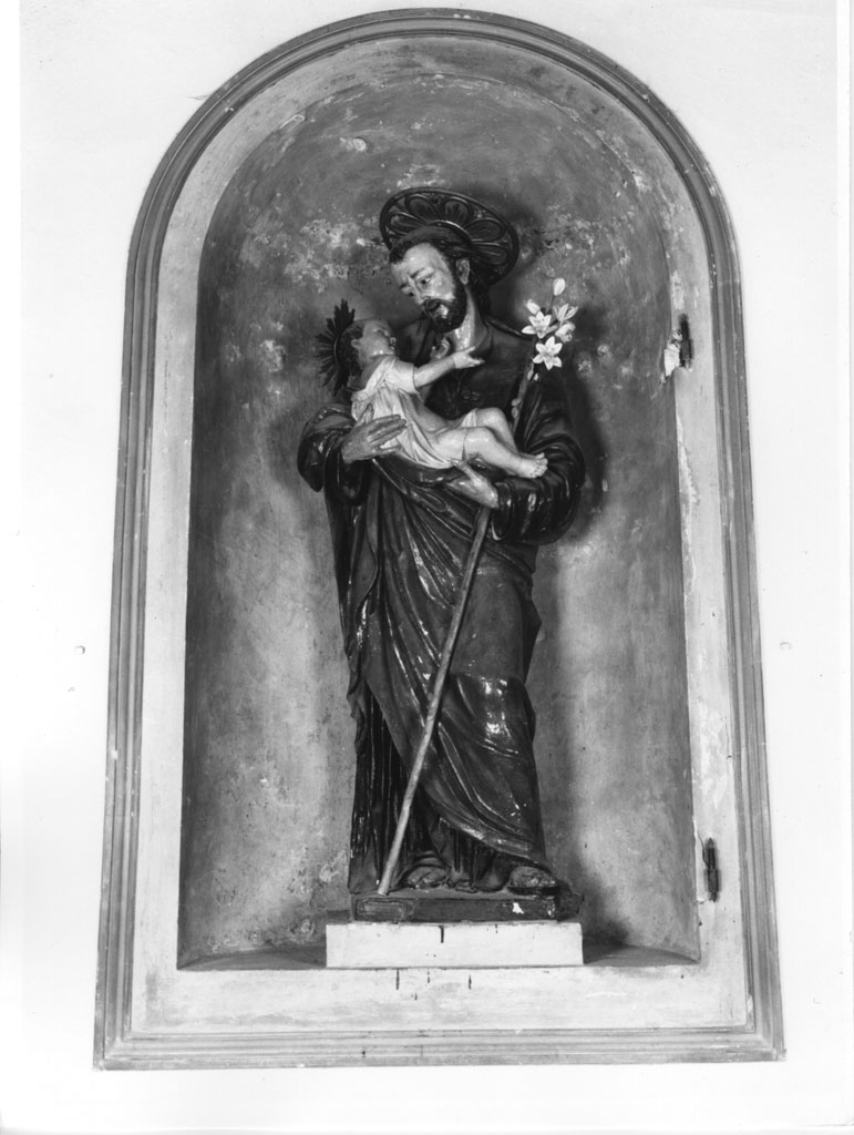 Sant'Antonio da Padova (statua) di Collina Francesco (sec. XX)
