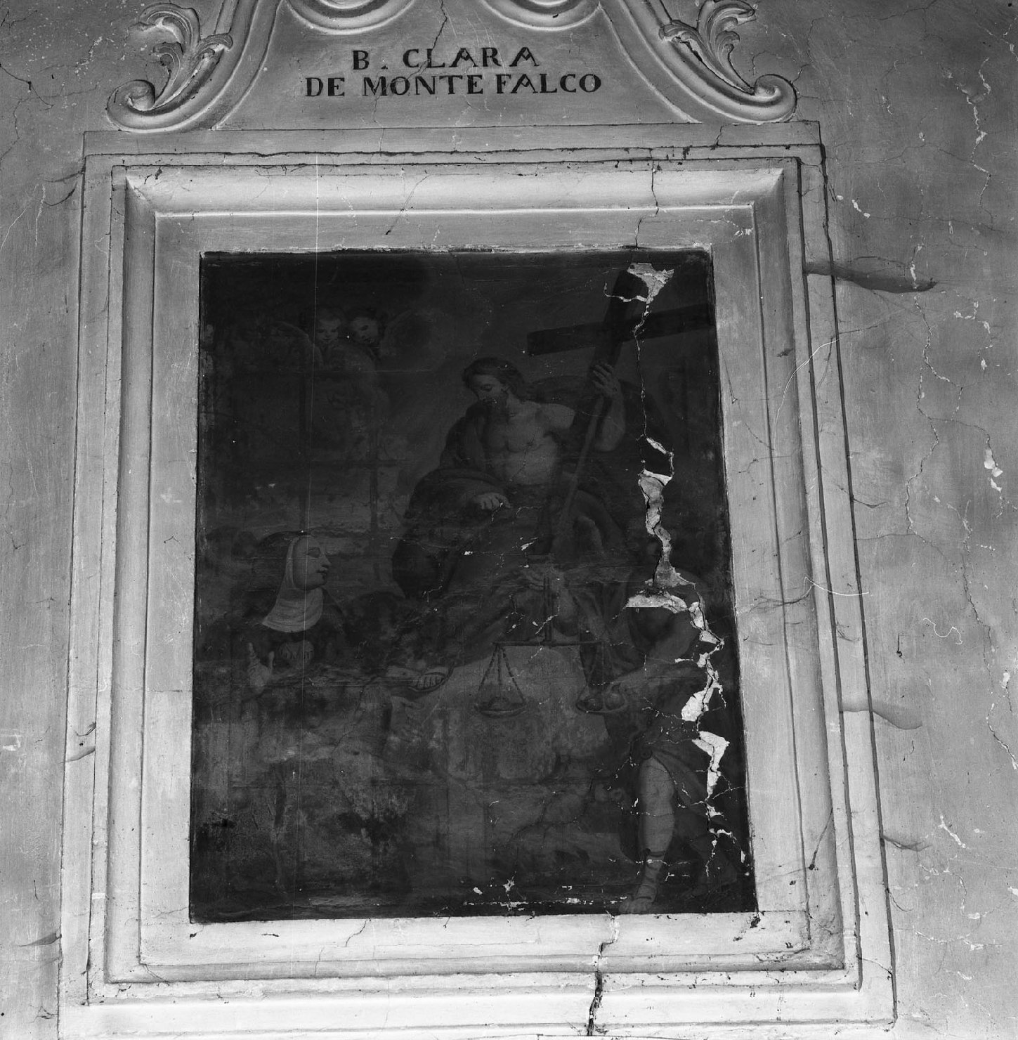 Santa Chiara da Montefalco (dipinto) - ambito toscano (sec. XVIII)