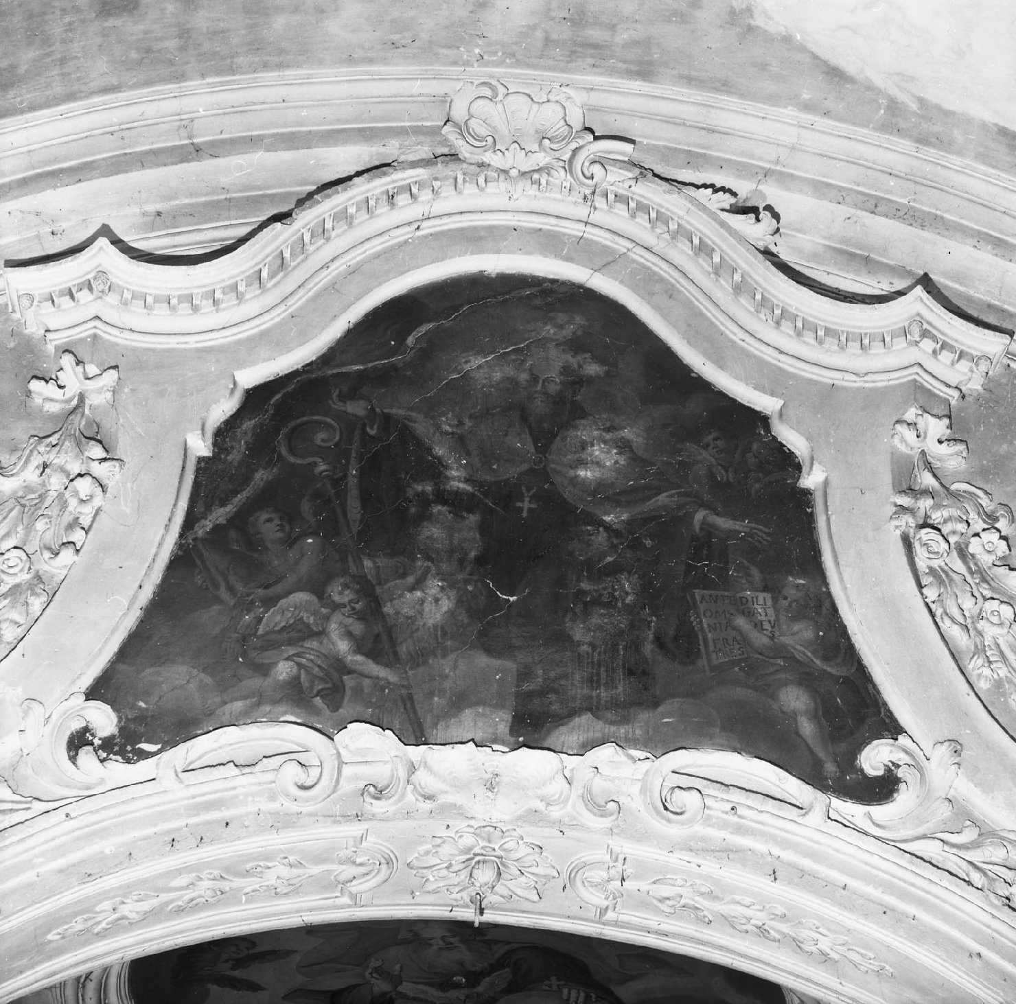gloria di Sant'Agostino (dipinto) - ambito toscano (seconda metà sec. XVIII)