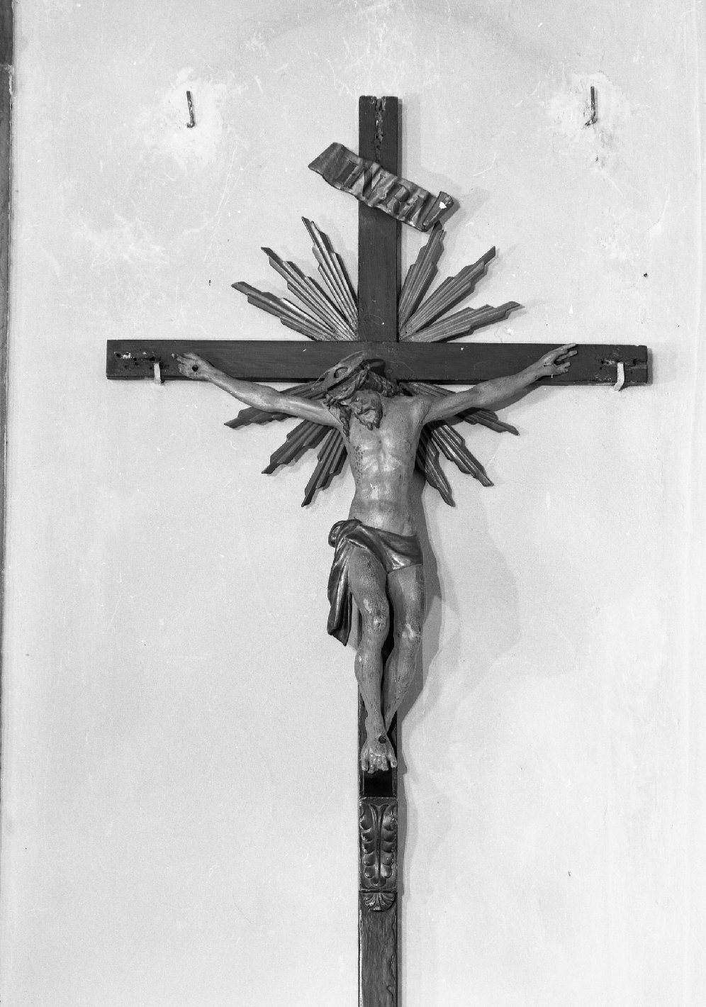 crocifisso, opera isolata - bottega toscana (fine/inizio secc. XVIII/ XIX)