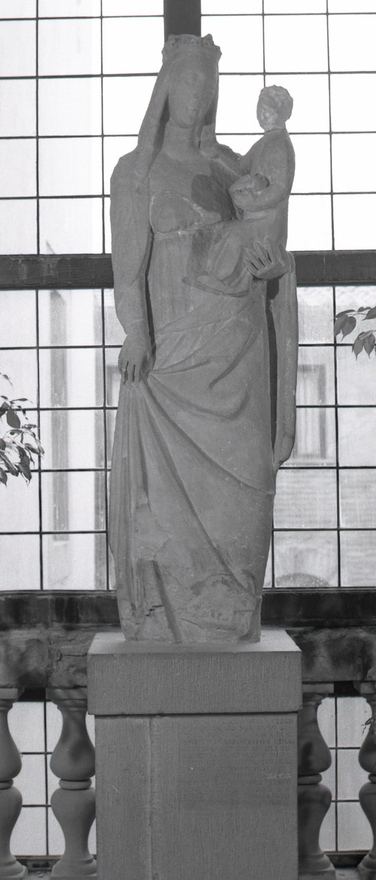 Madonna con Bambino (statua, opera isolata) - bottega aretina (sec. XIV)