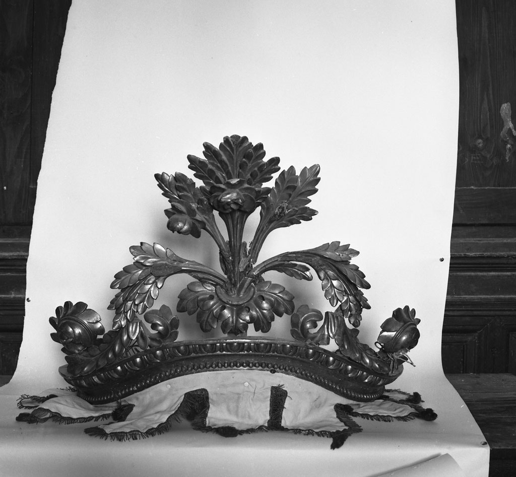 tronetto per esposizione eucaristica, opera isolata - bottega toscana (fine sec. XVIII)