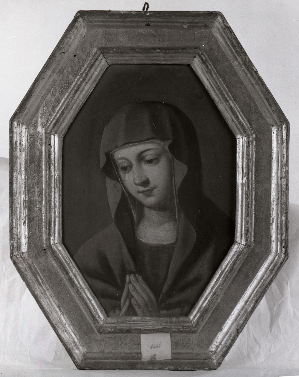 Madonna orante (dipinto, pendant) di Dolci Carlo (scuola) (seconda metà sec. XVII)