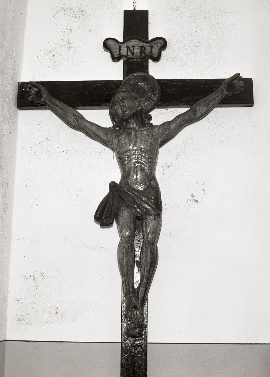 Cristo crocifisso (crocifisso) - bottega aretina (sec. XVIII)