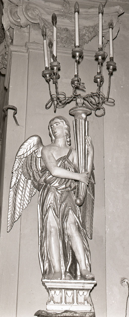 angelo (candelabro - a statua) - bottega toscana (sec. XVIII)