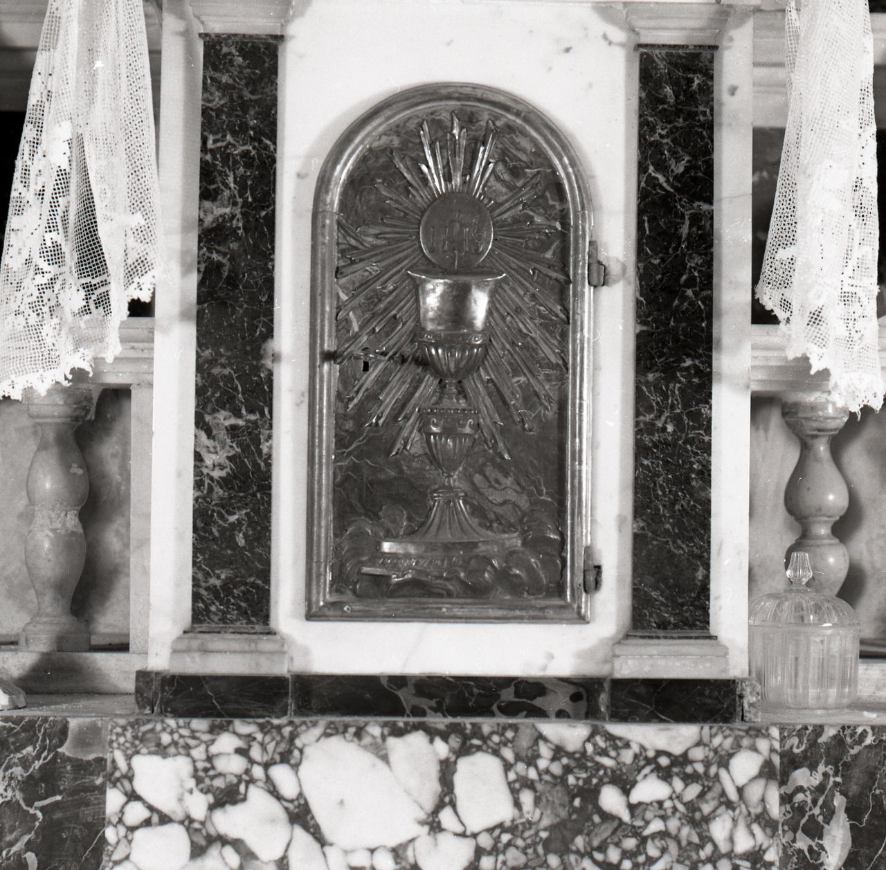 sportello di tabernacolo - bottega Italia centro-settentrionale (sec. XIX)