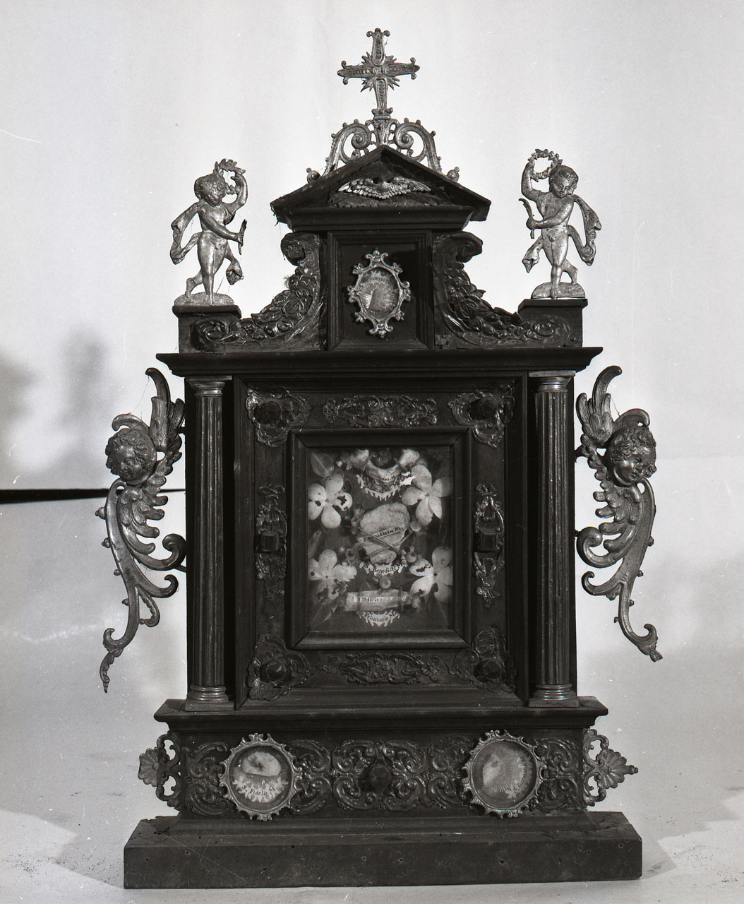 reliquiario architettonico - bottega granducale (sec. XVII)