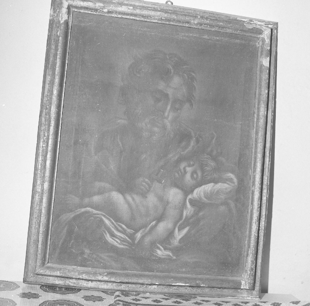 San Giuseppe e Gesù Bambino (dipinto) - ambito toscano (prima metà sec. XVII)