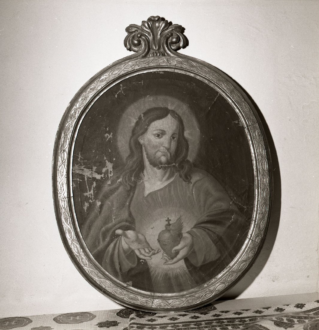 Sacro Cuore di Gesù (dipinto) - ambito toscano (seconda metà sec. XVIII)