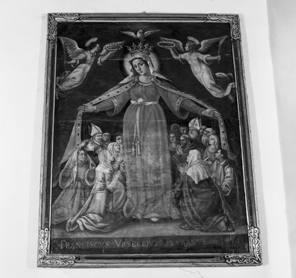 Madonna della Misericordia (dipinto) - ambito aretino (sec. XVII)