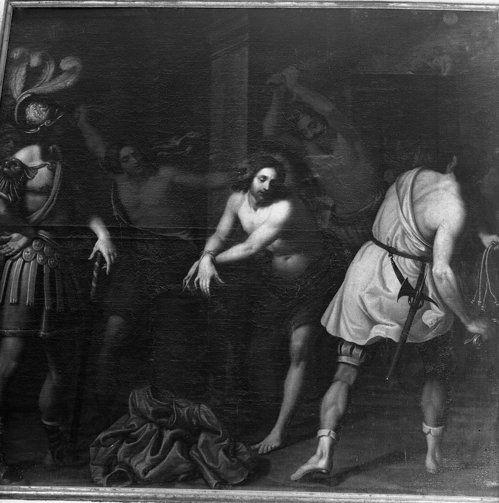 flagellazione di Cristo (dipinto) di Chimenti Jacopo detto Empoli (scuola) (sec. XVII)