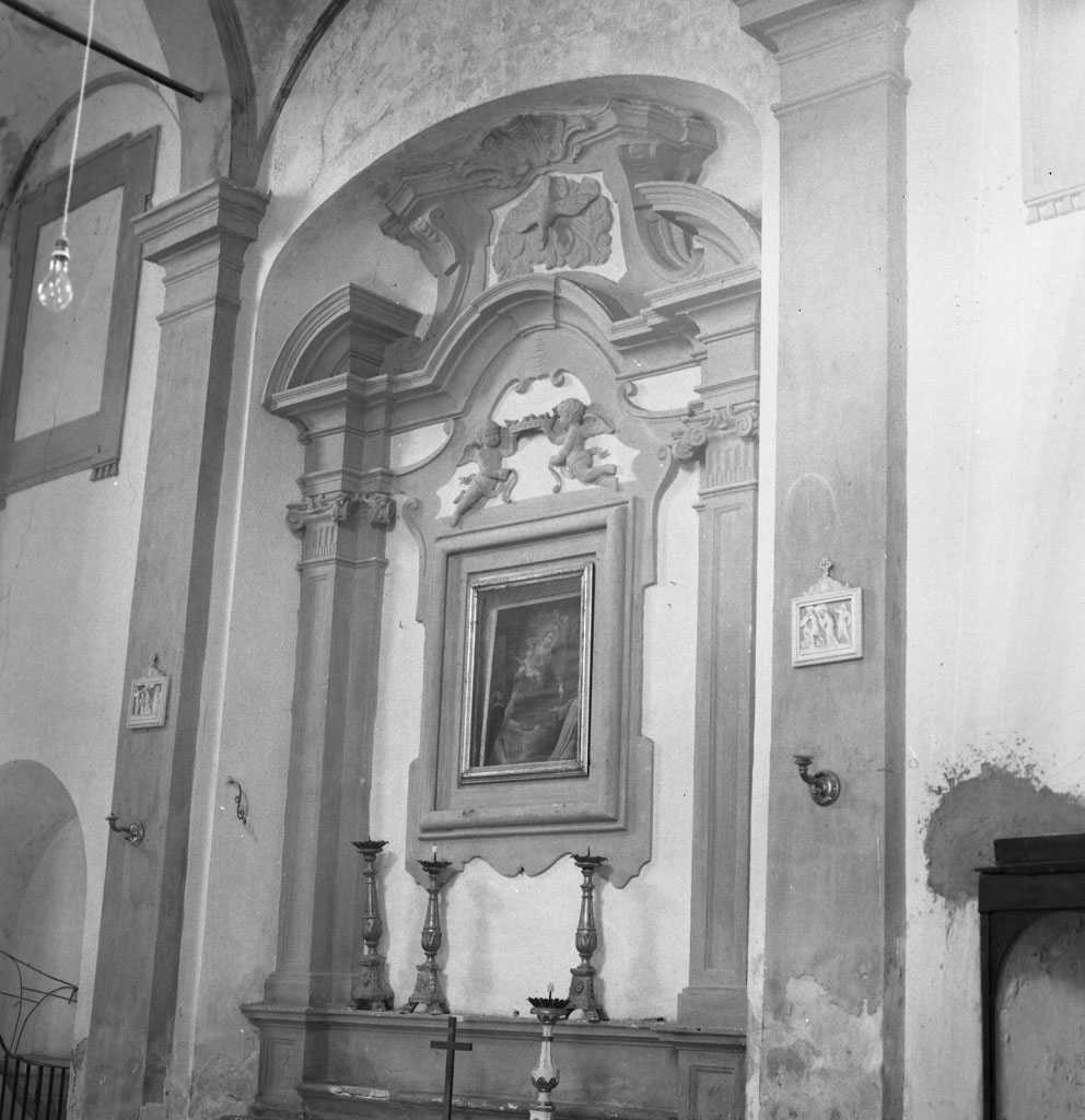 altare - a edicola - bottega toscana (seconda metà sec. XVIII)