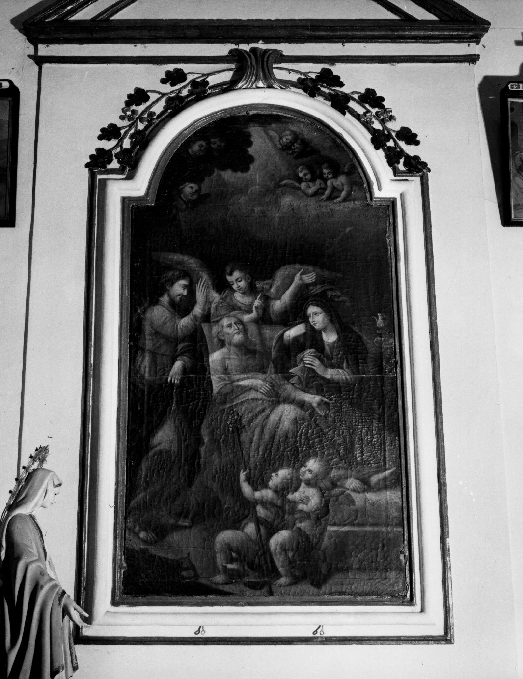 morte di San Giuseppe (dipinto) - ambito italiano (sec. XVII)