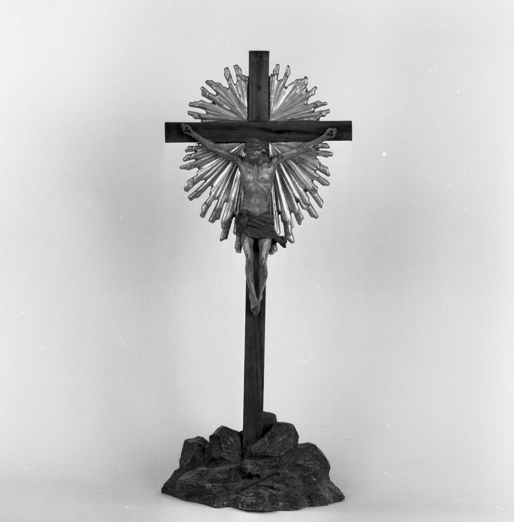 Cristo crocifisso (croce d'altare) - bottega toscana (sec. XVIII)