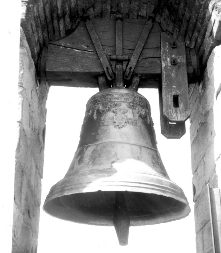 campana, opera isolata - bottega cortonese (fine sec. XVIII)