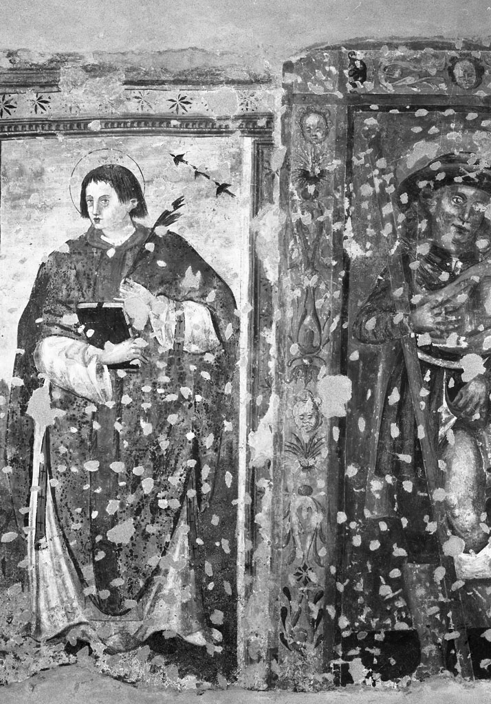 San Marco scrive il vangelo (dipinto) - ambito cortonesco (inizio sec. XVI)