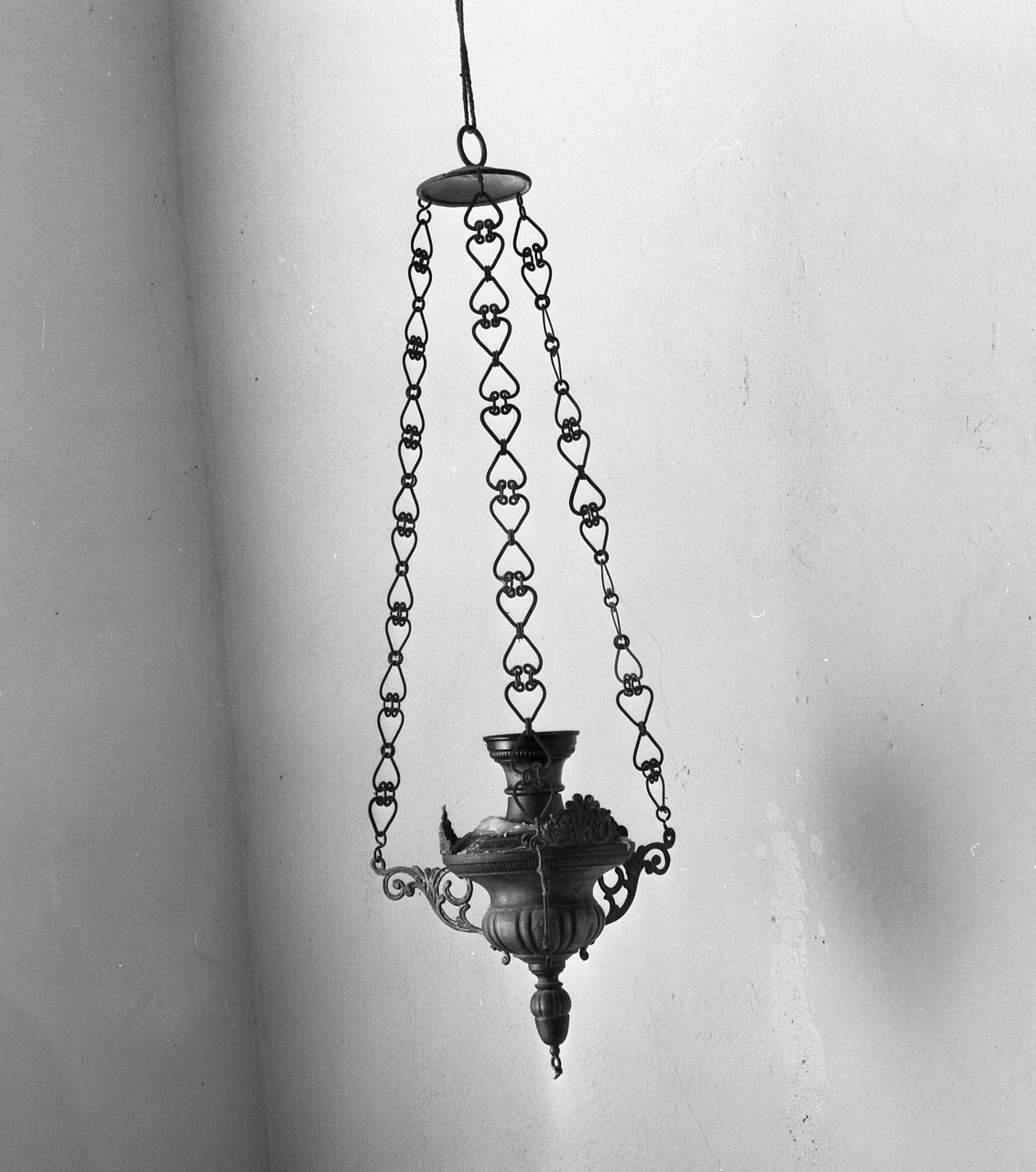 lampada del SS. Sacramento - bottega toscana (prima metà sec. XX)