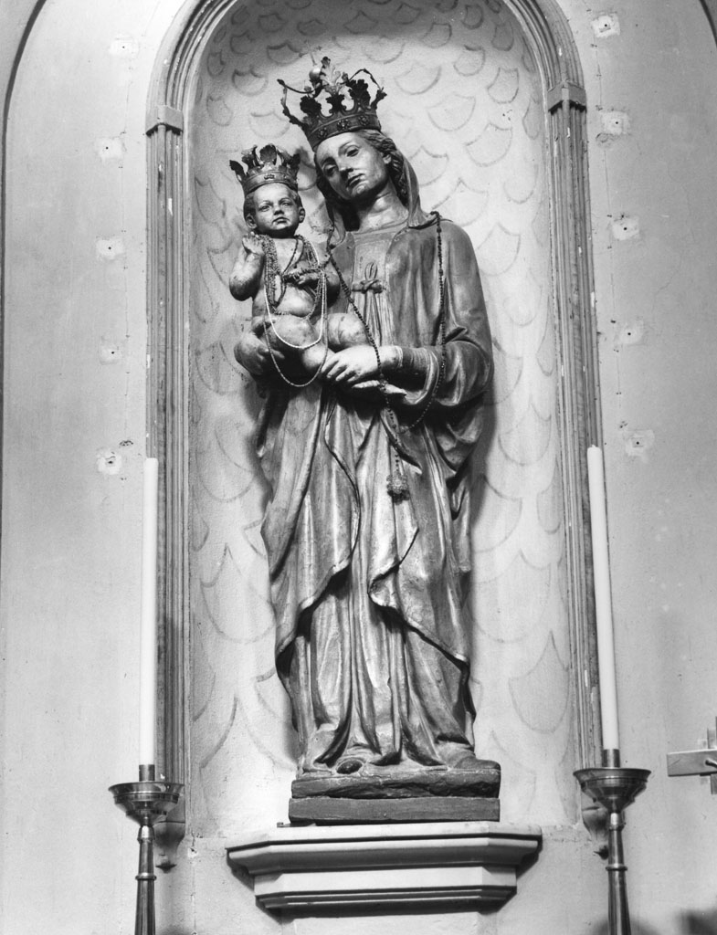 Madonna con Bambino (statua) - bottega toscana (seconda metà sec. XVIII)