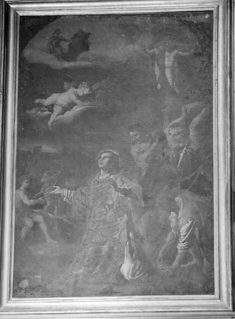 lapidazione di Santo Stefano (dipinto) - ambito toscano (sec. XVII)