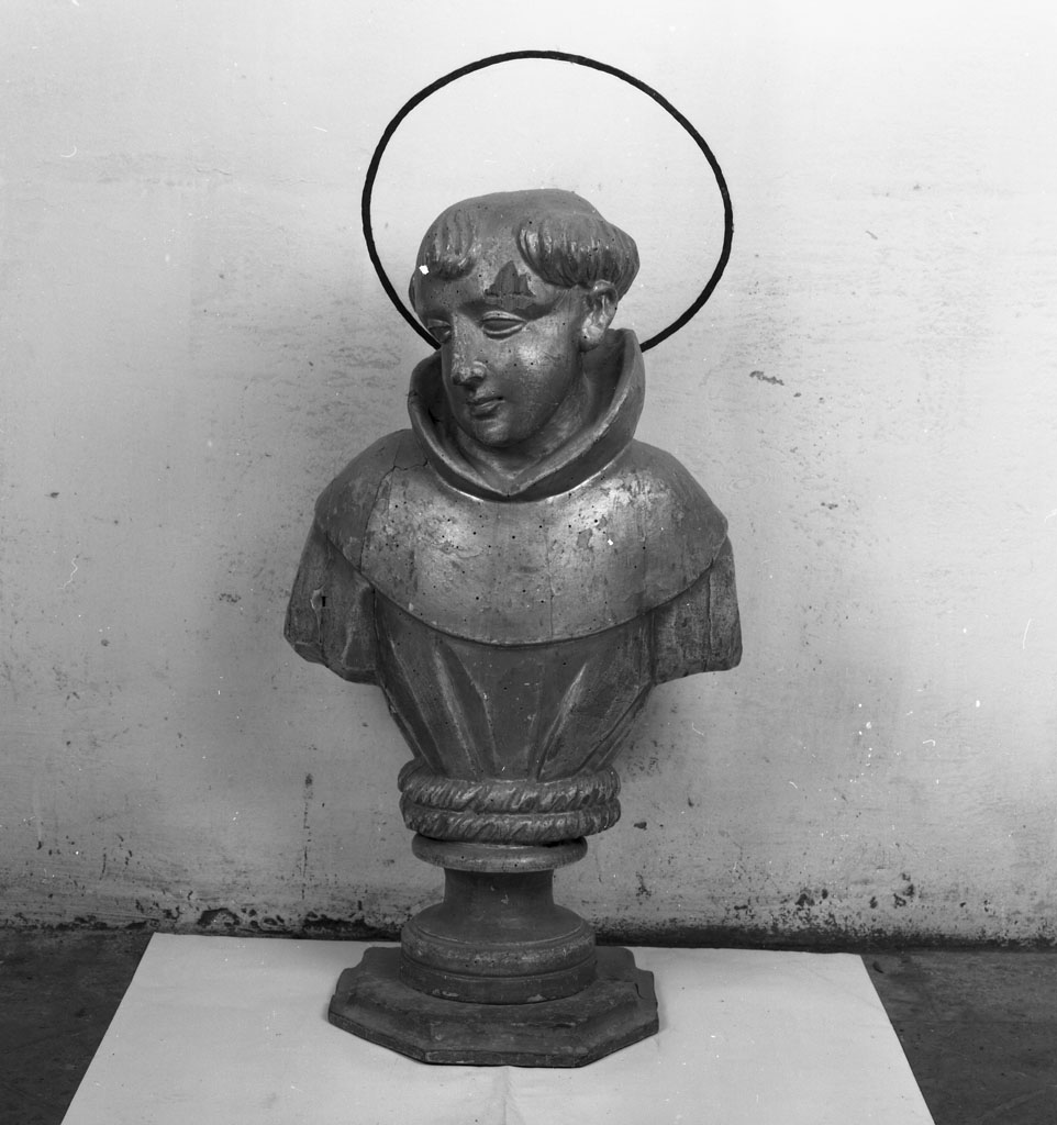 Santo francescano (statuetta devozionale, ciclo) di Montini Ansano (sec. XVIII)