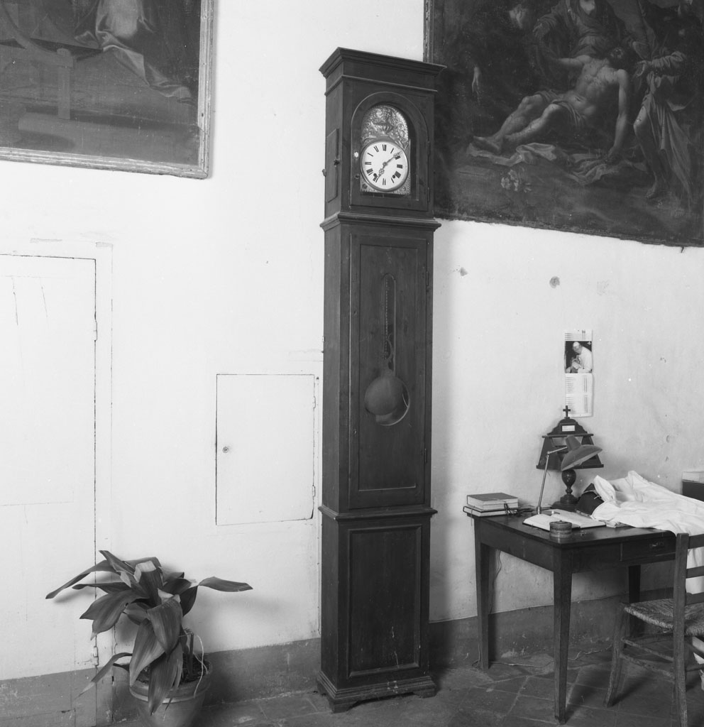 cassa di orologio a pendolo - bottega toscana (inizio sec. XX)