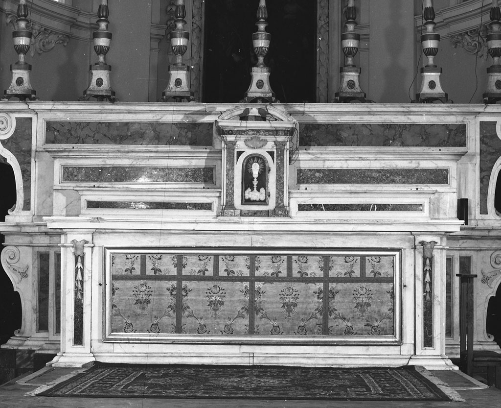 altare maggiore - bottega toscana (sec. XVIII)