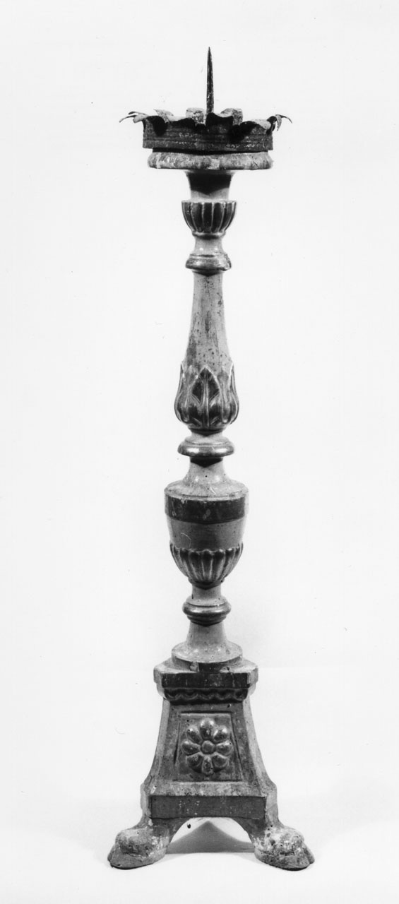 candelabro, serie - bottega toscana (sec. XVIII)